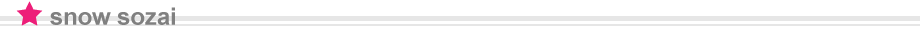 snow sozai
