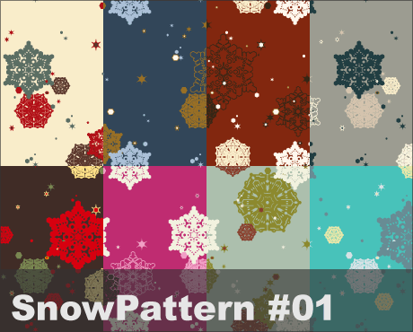 snow pattern #01